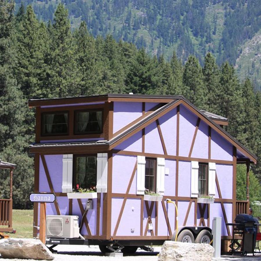Leavenworth Camping Resort Tiny House Hanna Exteriör bild